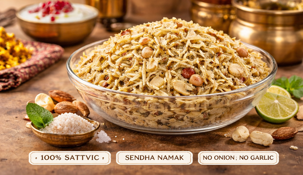 Premium Gujarati Falahari Chivda | Vrat Special Namkeen | Fasting Snack
