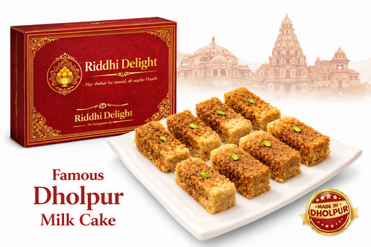 Dholpur Famous Milk Cake - Rajasthan's Mithai | Pure Desi Ghee