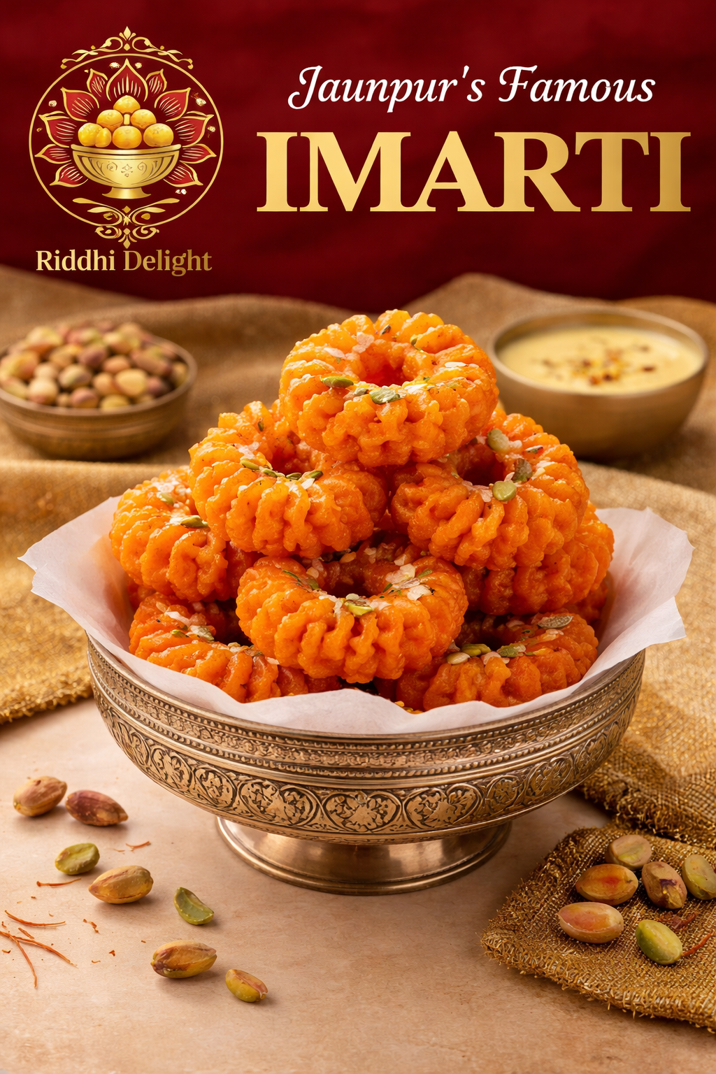 Jaunpur Ki Mashoor Imarti | GI-Tagged Authentic Sweet | Premium Quality