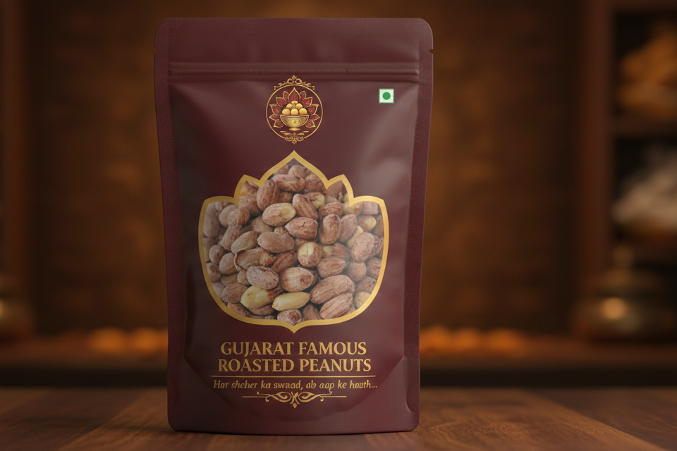 Gujarat Famous Roasted Peanuts | Gujarati Sing | Healthy Snack